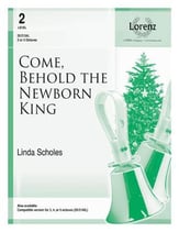Come, Behold the Newborn King Handbell sheet music cover